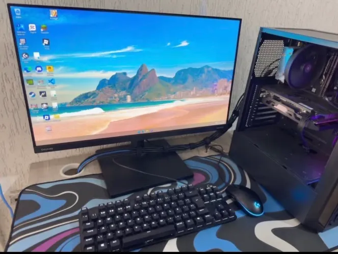 Setup Pc Gamer Completo RTX 2060 + Monitor Samsung 144Hz Troco por PS5