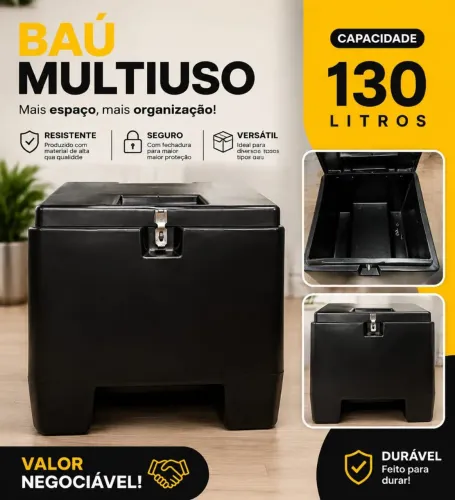 Baú 130 litros