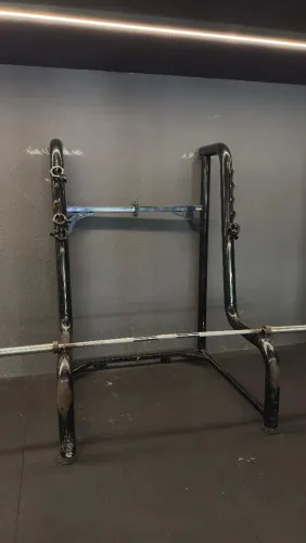 Barra Agachamento Livre Equipamento Musculação 