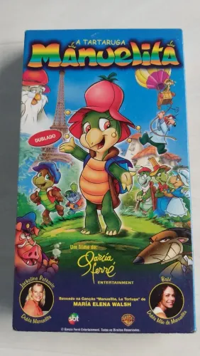 Fita vhs tartaruga manuelita dublado.