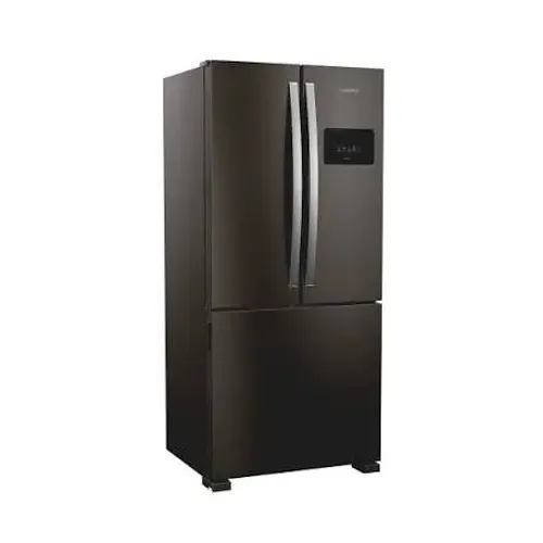 Geladeira Frost Free French Door 3 Portas Preta Brastemp - BRO85ME