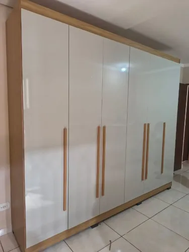 Roupeiro Canadá 6 portas 8 gavetas 100% MDF 2,70 por 2,34
