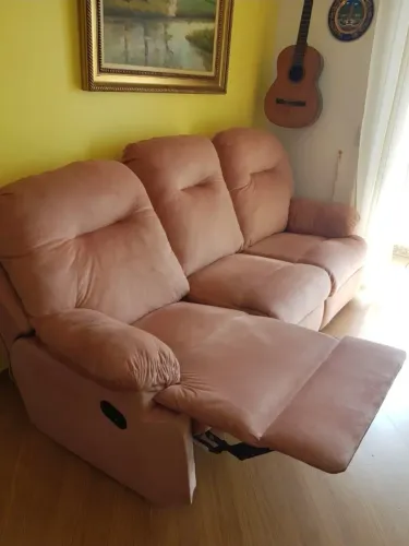Sofá reclinável Reclinável 
