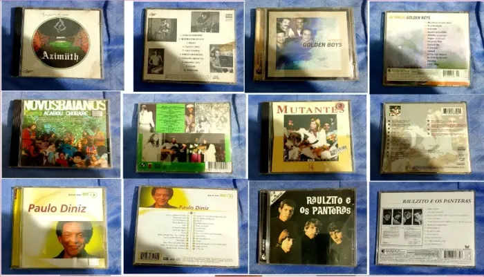 Lote com 6 cds  raros usados 