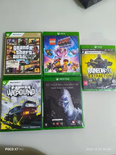 Jogos de Xbox Lacrados