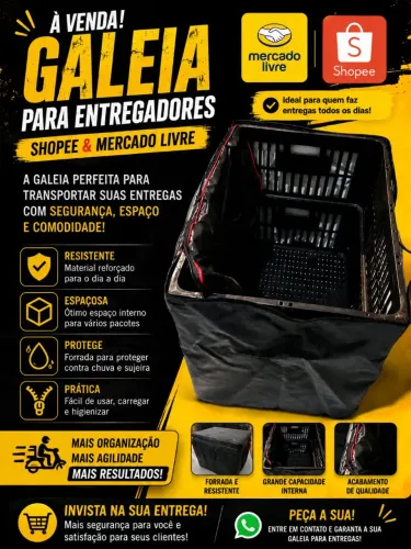 GALEIA PARA ENTREGADORES 