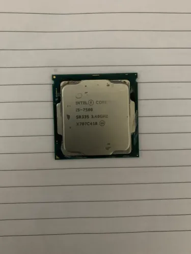 Processador Intel core i5 7500