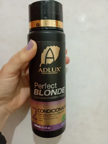 Perfect Blonde-shampoo e condicionador Adlux 