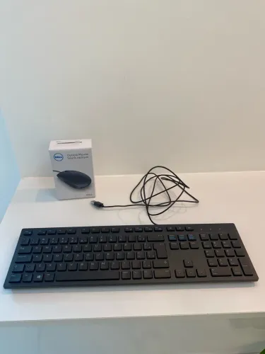 Kit mouse e teclado Dell 