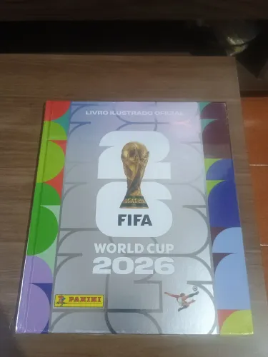 Álbum da copa 2026 capa dura Prata 