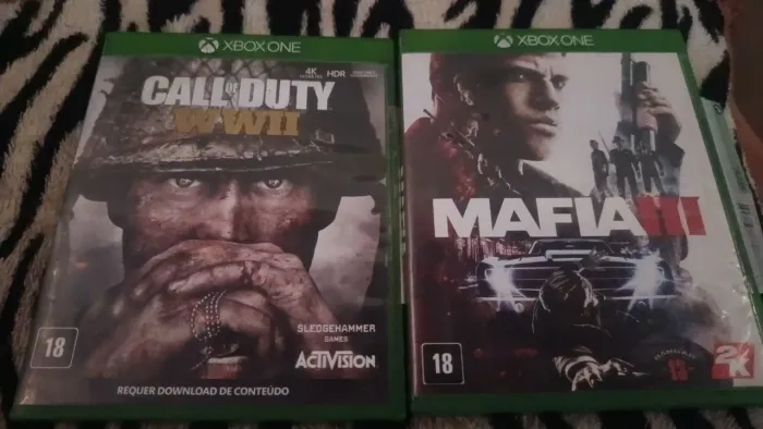 Jogos em midia fisica xbox one