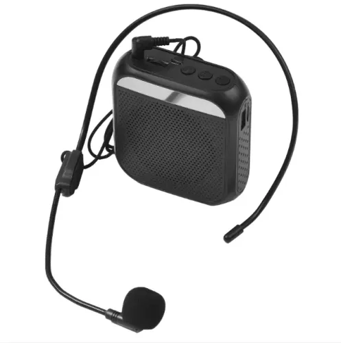 Caixa Alto Falante + Microfone - Ideal para Professor Palestrante Ambulante etc