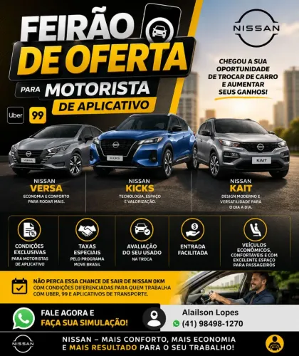 Nissan Versa Exclusive 1.6 16V Flex AUT 2027