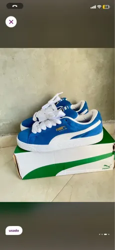 PUMA SUEDE XL BLUE