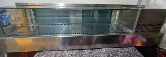Vitrine Expositora Refrigerada Horizontal em Inox
