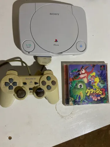Ps1 + Crash 3 Japonês !