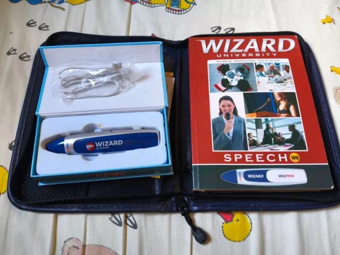 Kit Inglês Wizard: Livro Speech W8 + Caneta Wizpen (Na Caixa)