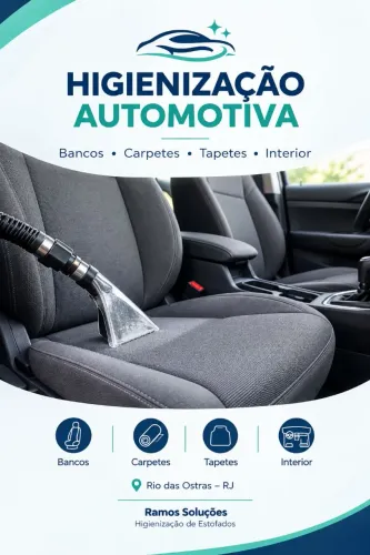 Higienização de estofado