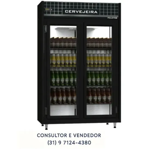Cervejeira 2 Portas de Vidro Polo Frio 220v