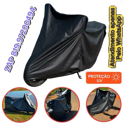 Capa Protetora Impermeável de Moto Nova