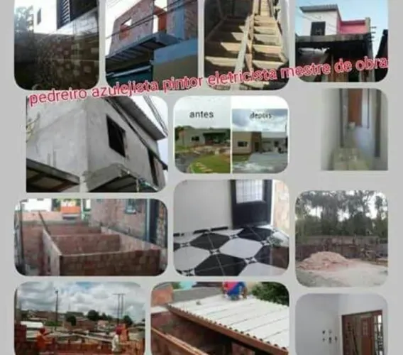 Pedreiro mestre de obra 