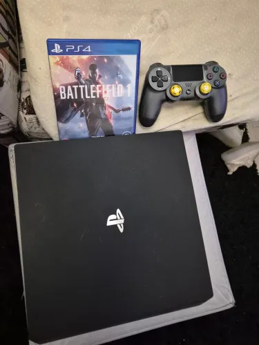 Ps4 pro 1 controle 1 jogo
