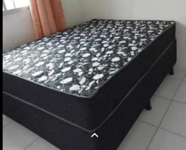 Cama box casal D33 por 350 reais . Entrega grátis