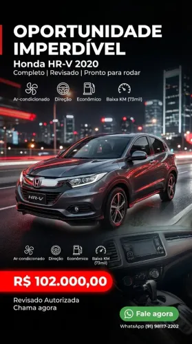 Honda HR-V LX 1.8 Flexone 16V 5P Aut. 2020