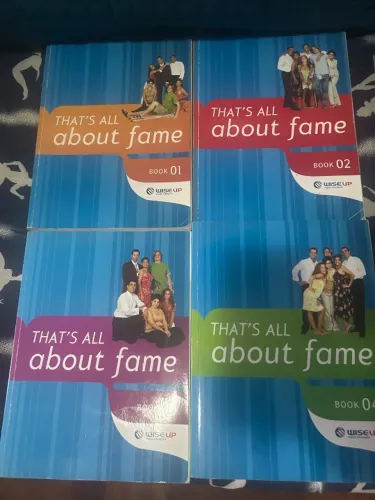 Coleção Completa Wise Up - That?s All About Fame (4 Livros + Box + 8 DVDs/CDs)