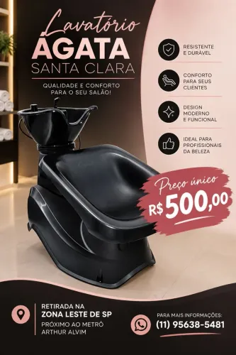 Lavatório Ágata Santa Clara