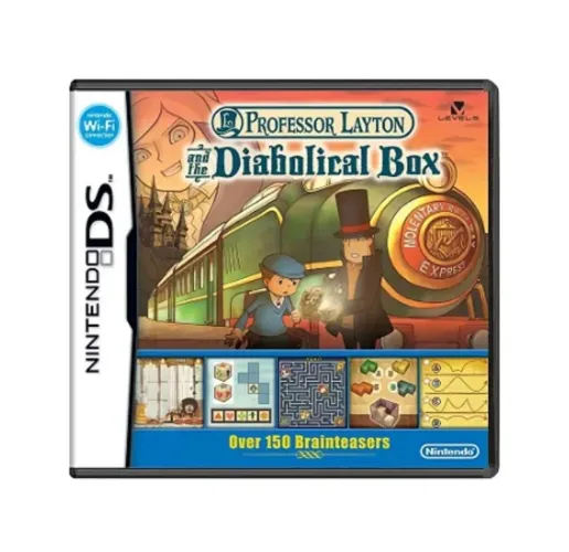 Jogo Professor Layton and the Diabolical Box Nintendo DS Mídia Física + Brinde