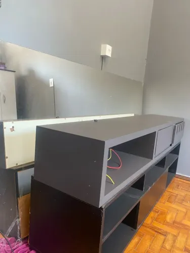 Bancada para barbearia