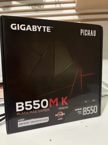 Placa-Mãe Gigabyte B550M K (NOVA)