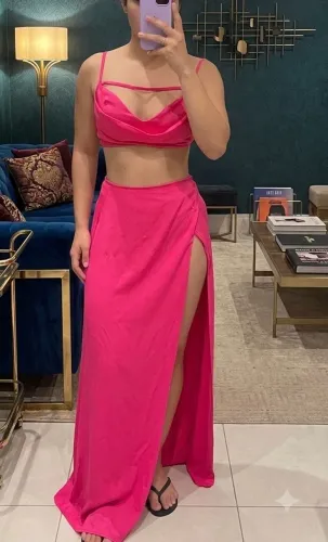 Conjuntinho rosa 