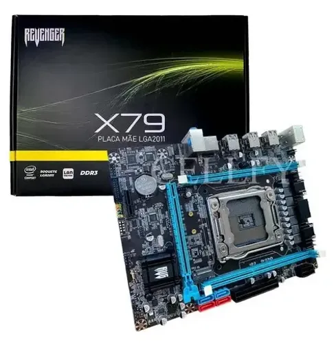 Kit xeon x79 placa nova + e5 2689 + 8gb memoria ddr3 não faço olxpay