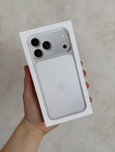 IPHONE 17 PRO MAX 256GB SILVER - Lacrado Em Até 18x