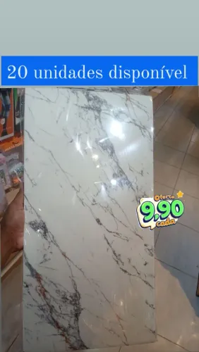 Placa autocolane marmorizada lavável