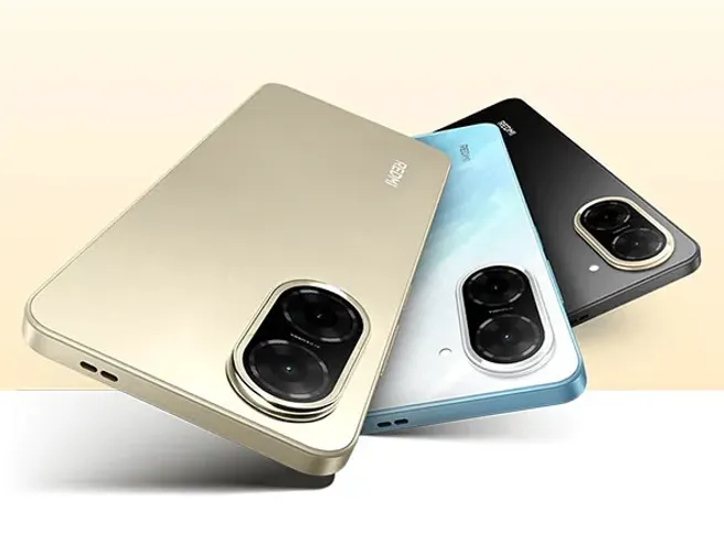 Redmi A5 4G 128/4 Preto Azul Dourado R$869,00 A VISTA