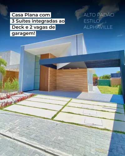 Casa de 168m² próximo de Fortaleza-CE e do Beach Park