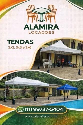 Aluguel de tendas Mairiporã e região!