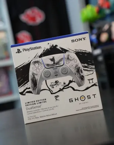 Manete PS5 Dualsense Ghost of Yotei