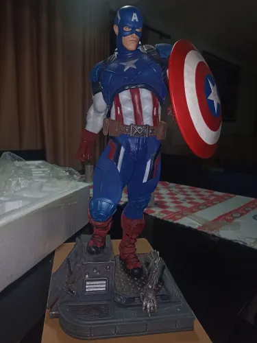 Capitão América Comics 1/4 Sideshow regular