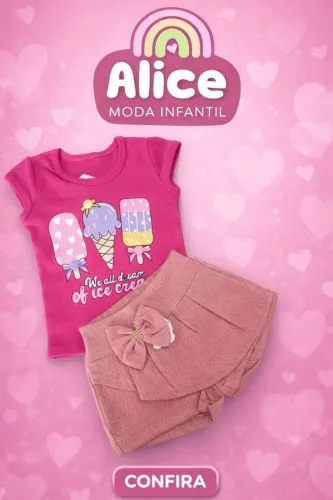 Moda infantil preço Único 