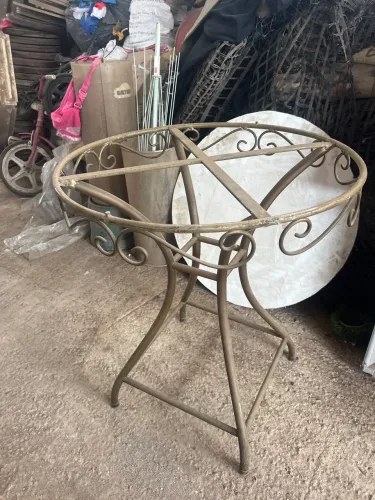 Base de mesa tubo 