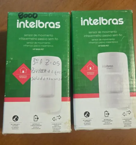 IVP 8000 PET Intelbras - Sensor de Movimento Infravermelho Passivo sem fio