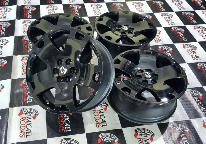 Jogo de rodas aro 18 dodge dakota 6x114 Originais Zeradas 