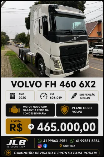 VOLVO FH 460 6X2 2020 MOLAS