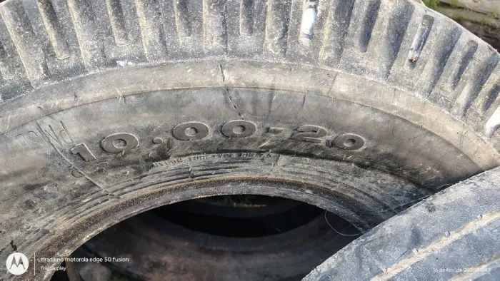 5 pneus para caminhão valor 1.100