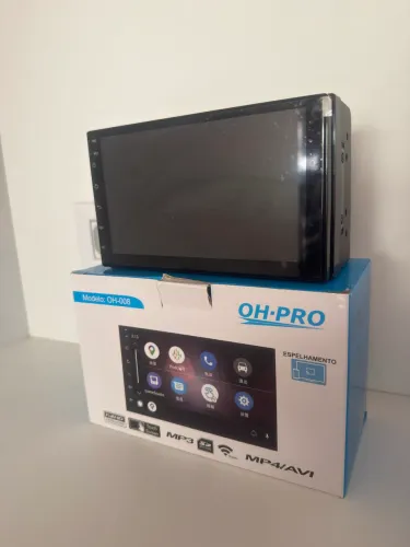 Kitmultimídia carplay mp5 2din 7?espelhamento sem fio