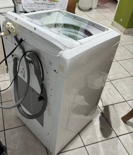 Máquina de Lavar Electrolux 8,5kg Branca Turbo Economia com Jet&Clean e Filtro Fiapos